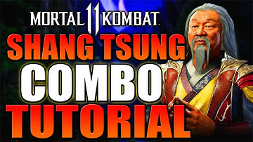 Mortal Kombat 11 Shang Tsung Combo Tutorial Using Ermac, Rain, & Reptile