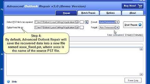 DataNumen Outlook Repair Video Tutorial(Demo Version)