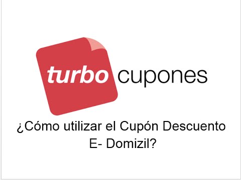 ¿Como usar el Cupón Descuento E-domizil?