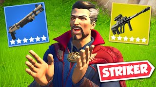 Fortnite Except I Only Use *NEW* STRIKER WEAPONS