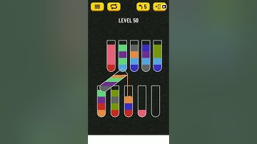 water sort puzzle level 50 | walkthrough solution | Mini Gamer World