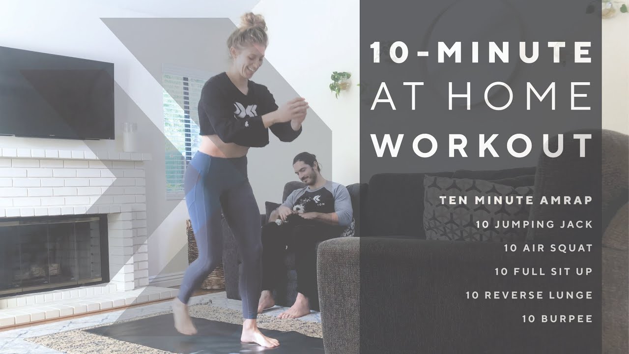 Ten Minute At Home Workout!