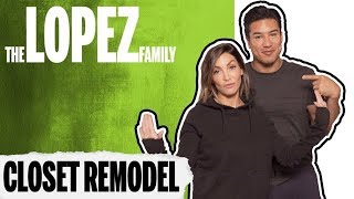 Mario and Courtney's Master Bedroom Closet Remodel by Mario Lopez 34,927 views 5 years ago 7 minutes, 6 seconds