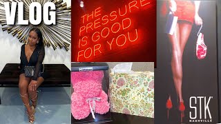 VALENTINES WEEKEND VLOG | DATE NIGHT….STK IS OVERRATED! & BEING PRODUCTIVE