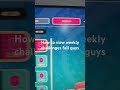 How to view weekly challenges fall guys