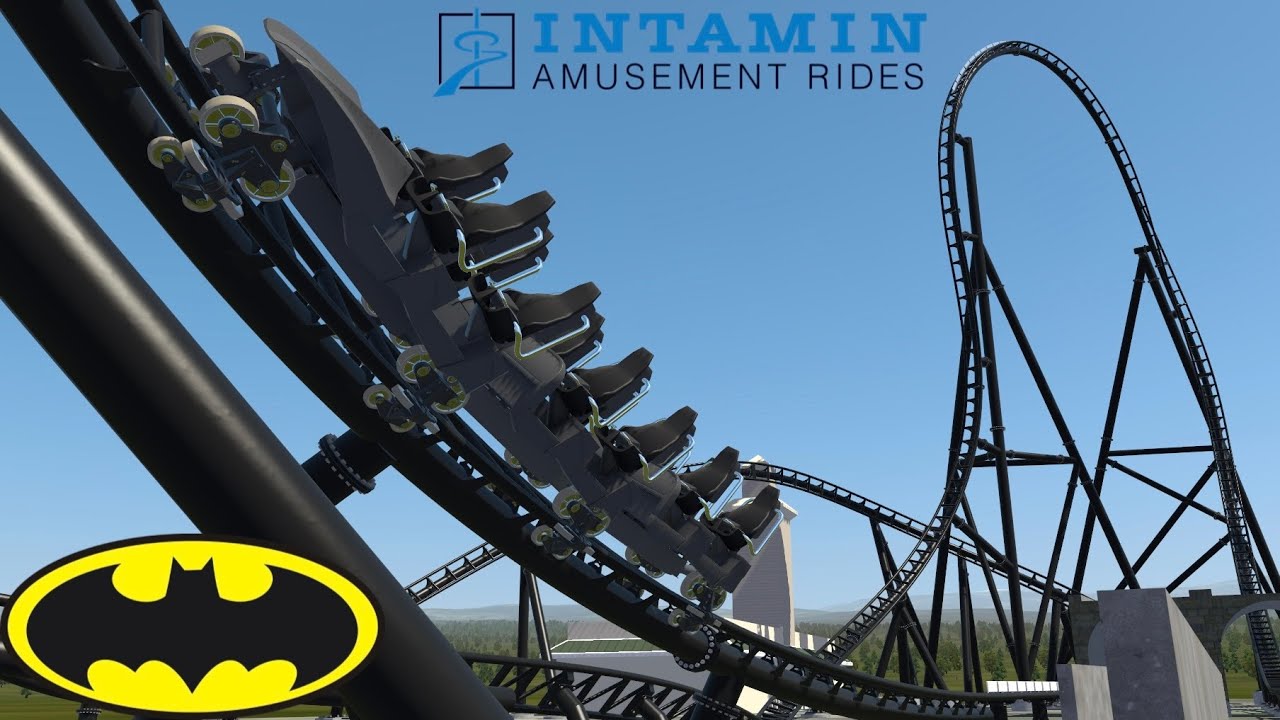 Offride Pov Batman Gotham City Escape Parque Warner Madrid 2023 Intamin Coaster