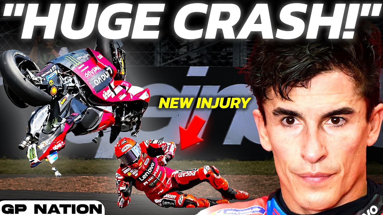Marc Marquez Suffers The MOST VIOLENT CRASH Of His 2026 Season At The ...
