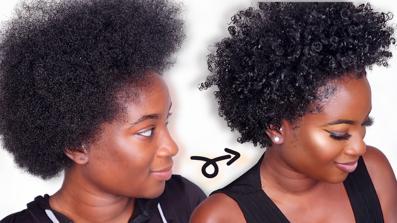 BEST WAY TO DEFINE YOUR 4A/4B/4C CURLS IN 2021 (Natural Hair) - YouTube