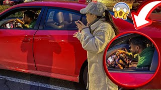STEALING A CAR IN FRONT OF MY WIFE * CRAZY REACTION*