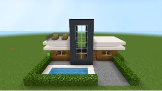 Minecraft:How to Build Super Easy Modern House