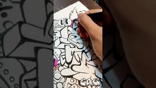 Doodle in graffiti
