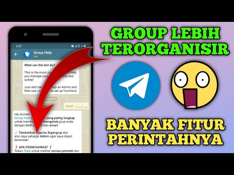 Cara Pasang GroupHelpBot di Telegram