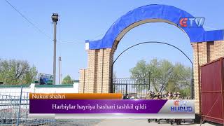 Harbiylar  hayriya hashari tashkil qildi