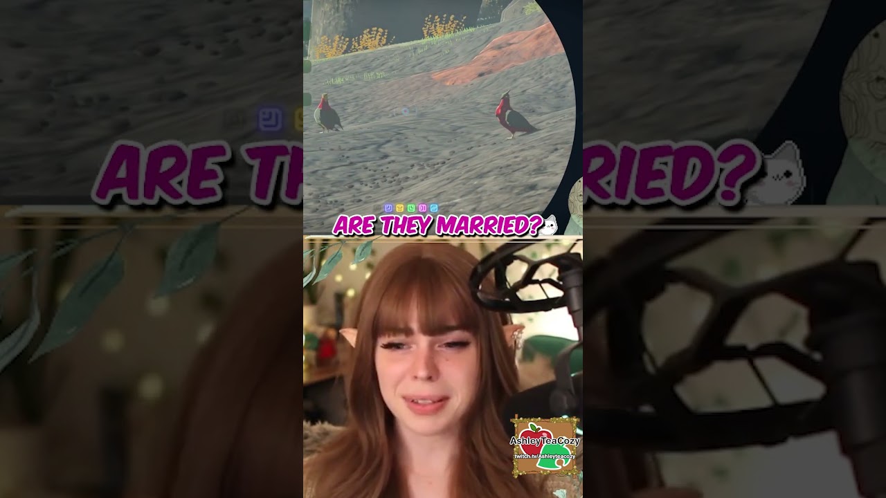 look at himb! #totk #zelda #clips #highlight #stream #crying #lgbtq #birds #deer #wildlife