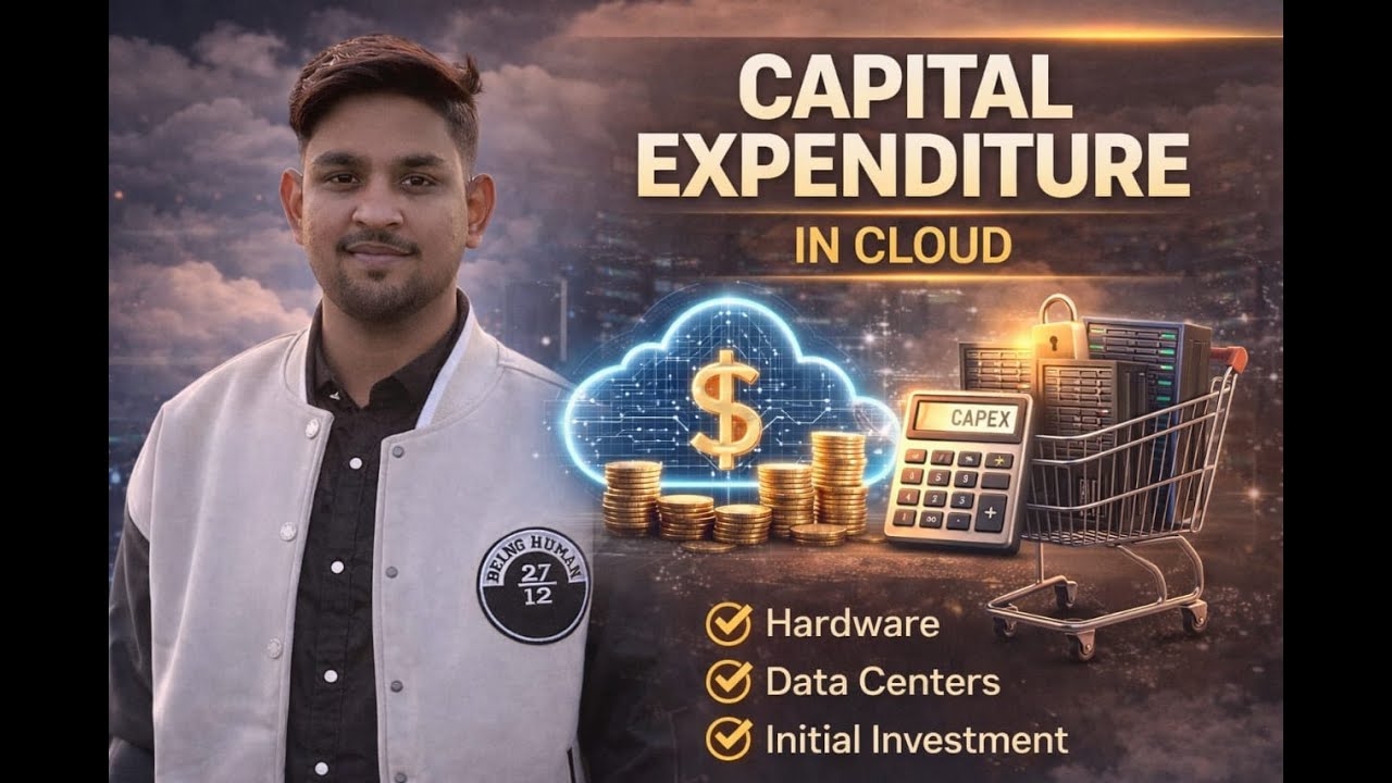 Capital Expenditure in Cloud Computing 🔥 Explained with Real-World Examples.