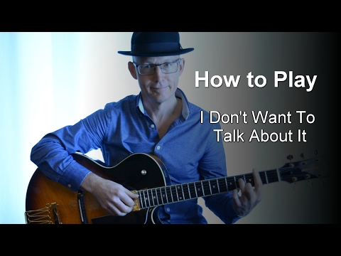 How To Play I Dont Want To Talk About It Guitar Lesson | Rod Stewart