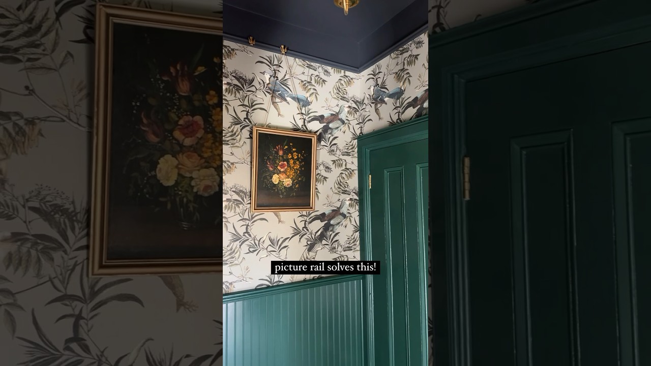 already plotting which room gets picture rail next. 🤫😬