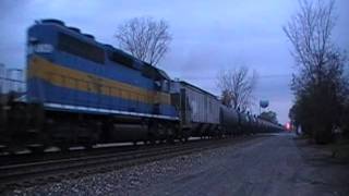 Soo SD60 leads three SD40-2's!