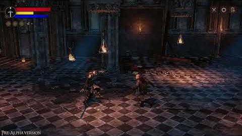 Sir Galgano - A Medieval Tale - Spear enemy (DevLog #14)