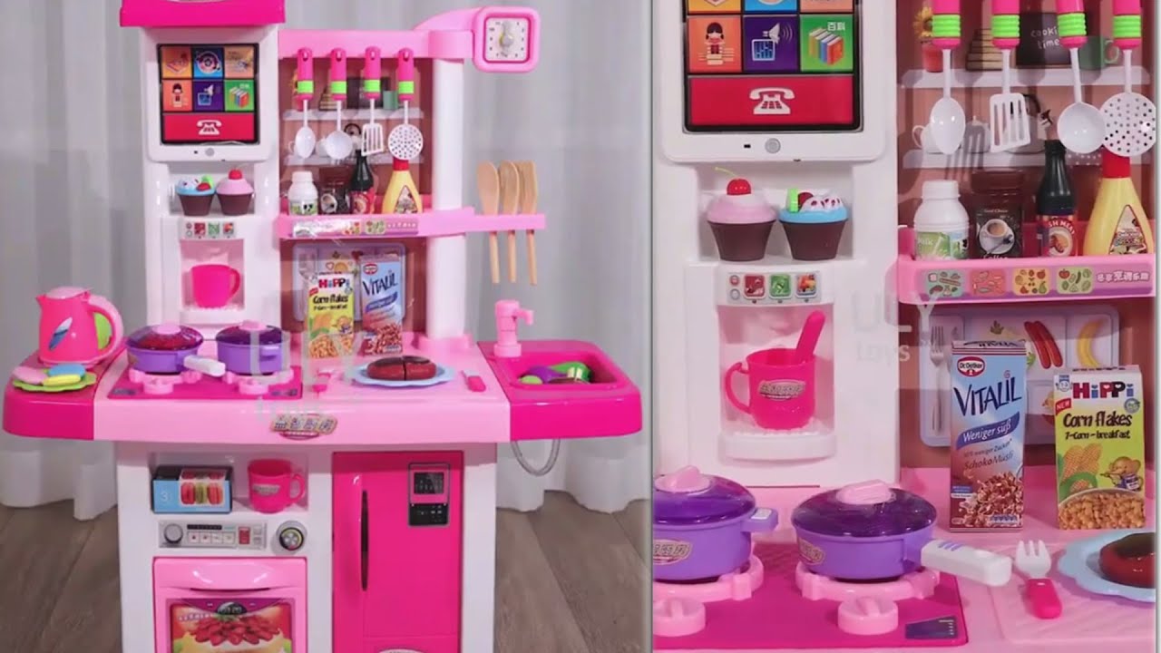 Mini toy kitchen set/kids play/mini cooking/mini food/vegetable toys