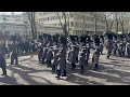 Troops Return to Wellington Barracks (16/3/2025)