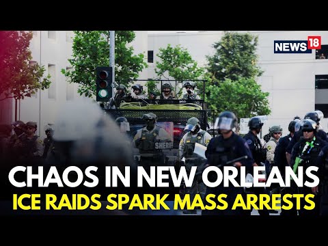 ICE Arrest In New Orleans LIVE | Police Arrest Protesters at New Orleans City | ICE Raids | N18G Episode cover