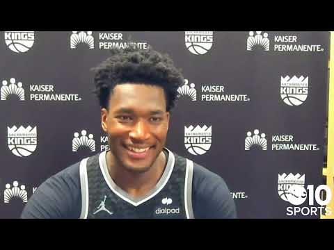 Damian Jones on his game winning heroics to lift his Sacramento Kings over the Indiana Pacers