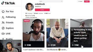 Odablock Reacts To His Most Viewed TikToks Of All Time