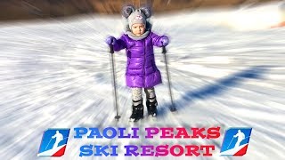 Natasha Skiing at Paoli Peaks Ski Resort