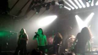 Finntroll - Bloodmarsch (intro) + Dråp at Paganfest, Graz (01.03.2010)