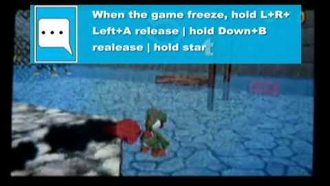 Super Mario 64 DS Debug Mode 3