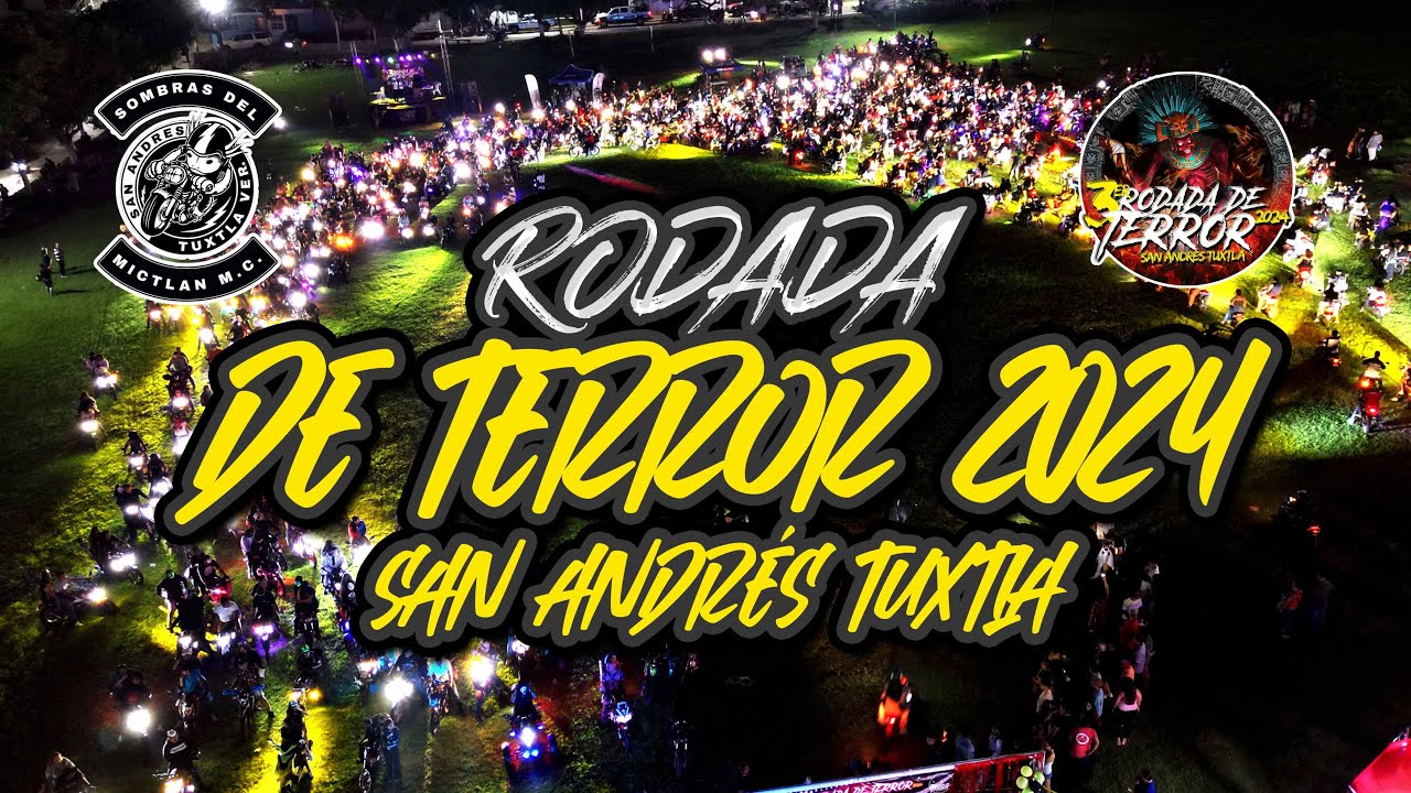 EL PINKY MOTOVLOG | Rodada de Terror 2024 - San Andrés Tuxtla