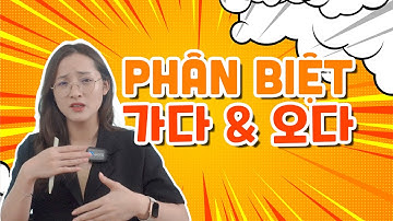 PHÂN BIỆT 가다 & 오다 - NGỮ PHÁP TIẾNG HÀN | HỌC TIẾNG HÀN ONLINE MIỄN PHÍ