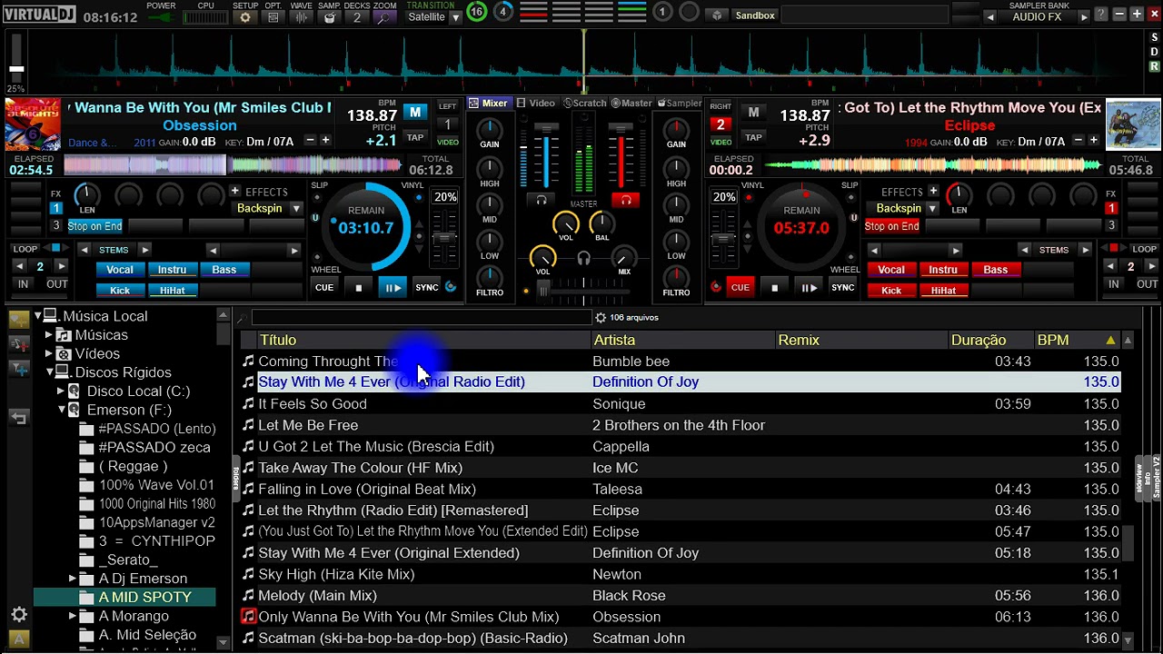Mid Back Eurodance 42 Dj Emerson Clayton Mix
