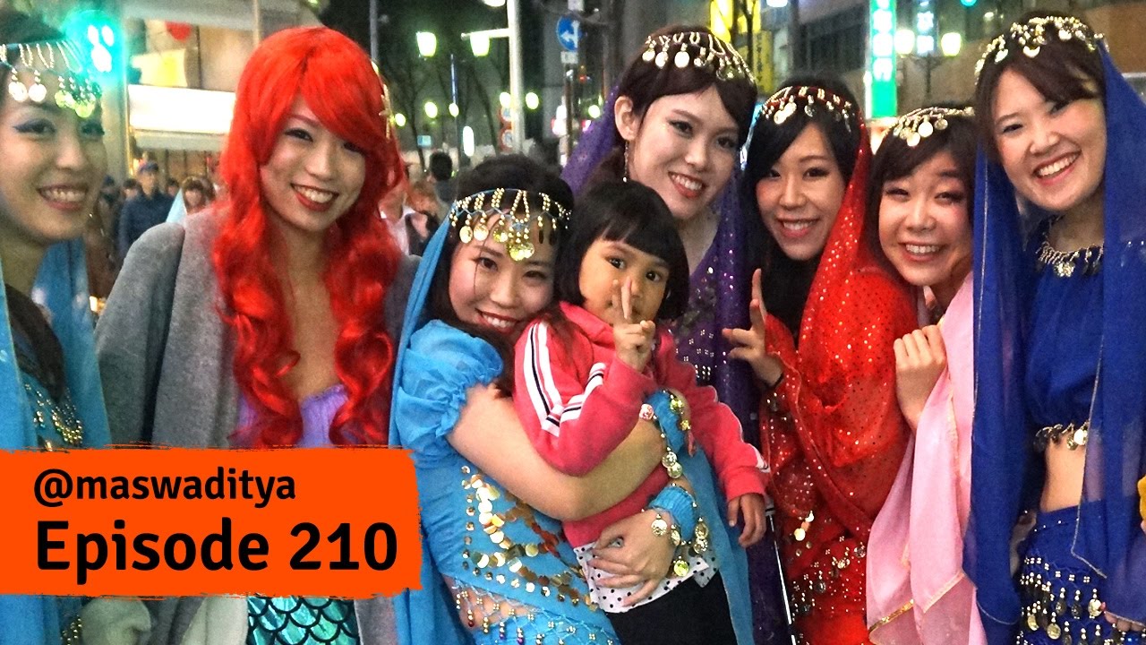 Halloween di Shibuya Jepang - YouTube