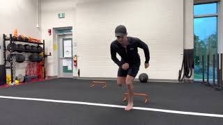 Forward to Lateral Hurdle Hop | Agility Development | Demo