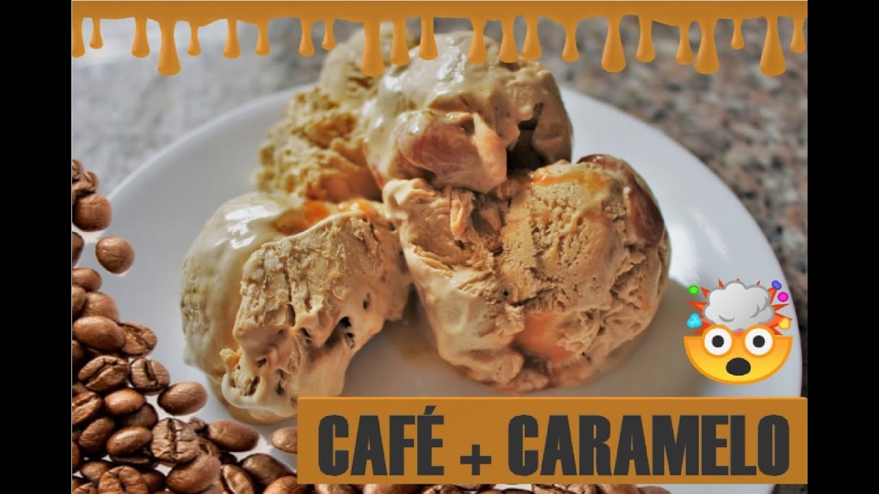 CÓMO HACER EL MEJOR HELADO | HELADO DE CARAMELO Y CAFÉ | FÁCIL Y DELICIOSO