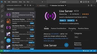 live server extension