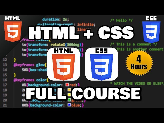 HTML u0026 CSS Full Course for free 🌎 (2023) class=
