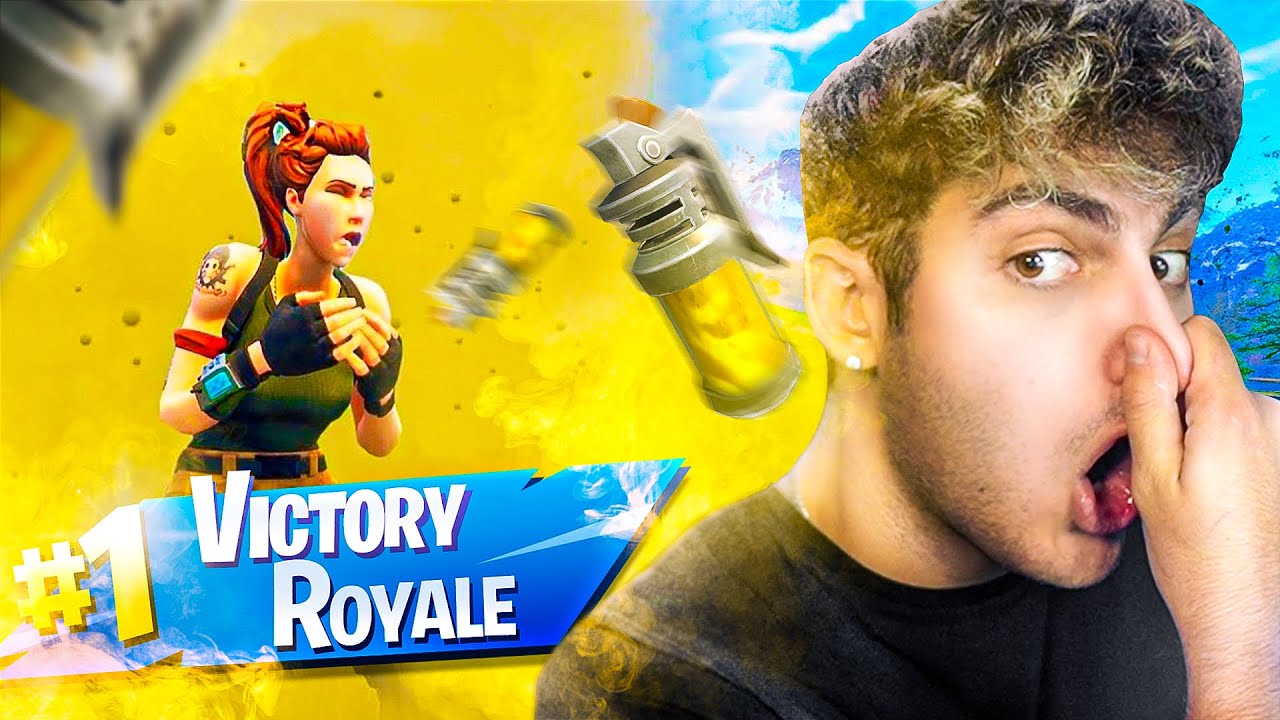 Νίκη ΜΟΝΟ με STINK BOMB  Στο Fortnite
