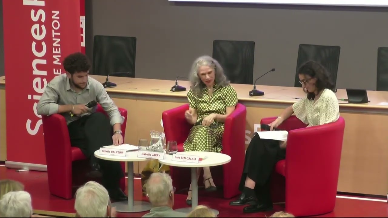 Les Colloques de Menton : rencontre avec Isabelle Jarry