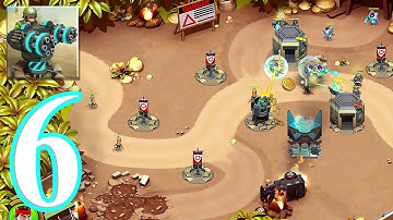 Alien Creeps TD: Strategy Game - Gameplay Walkthrough Episode 6 (iOS, Android)