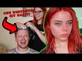 She Dyed my hair and this happened!!