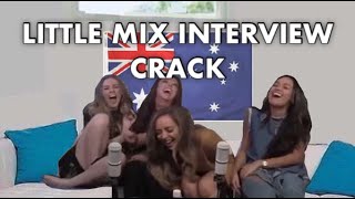 little mix being a chaotic jetlagged mess in australia (LM interview crack australia edition)