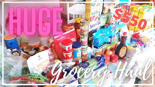 HUGE Grocery Haul for a Large Family
