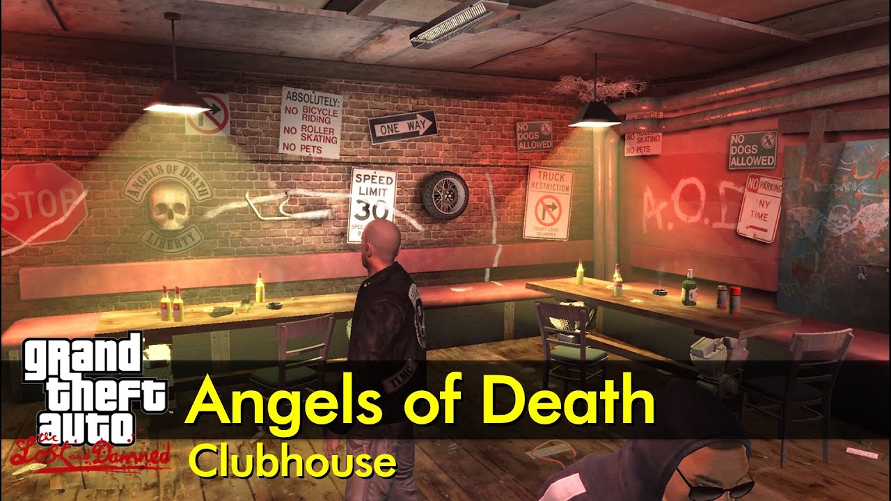 Angels of Death MC Clubhouse  The GTA IV & TLAD Tourist 