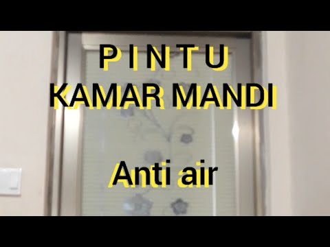 PINTU KAMAR  MANDI  ANTI AIR Kamar  Mandi  Ukuran 1 5  x  1 5  