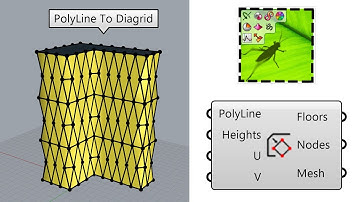 Grasshopper Diagrid Structure