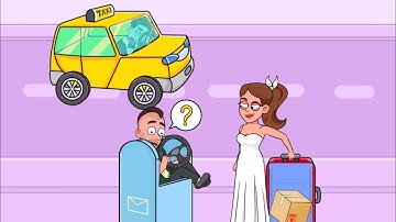 Happy Ending - Gameplay Walkthrough Part 18 - Displace Puzzle (IOS, Android)