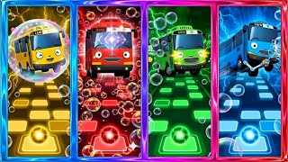 Tayo vs Rogi vs Lani vs Gani - Tiles Hop Lightning EDM Rush! screenshot 2